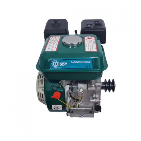 Truse, Scule de mana si unelte - Motor pe benzina DDT Profesional 7.5 Cp, 4 timpi, 200 CC, 3.6 L Rezervor, Fulie inclusa , 40 mm