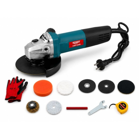 Truse, Scule de mana si unelte - Polizor Unghiular CAMPION PROFESSIONAL CMP1848, 1250W, 125 mm, 11.000 RPM, 10 Accesorii Incluse