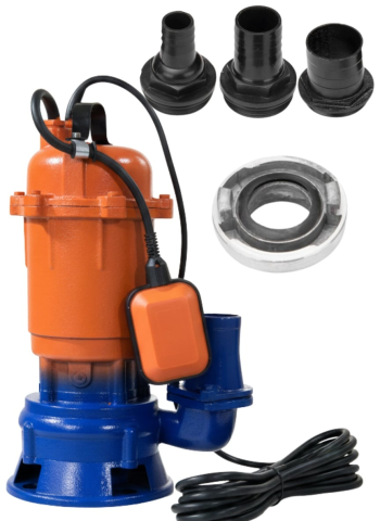 Truse, Scule de mana si unelte - Pompa apa submersibila cu tocator 3000w, 25.000 l/h, 2900rpm, plutitor, racord 2'' toli, CMP1427