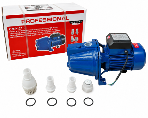 Truse, Scule de mana si unelte - Pompa de Apă de Suprafață CMP1213 JET100S, 1800W, Debit 65L/min, Refulare 65m, Autoamorsantă
