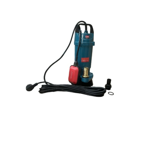 Truse, Scule de mana si unelte - Pompa submersibila apa curata CMP1766F QDX3-25-0.75F, 0.75kW, 1HP, debit 3 mc/h, inaltime refulare 25m, 2860RPM, 110-220V, cu plutitor