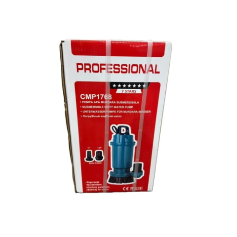 Pompa submersibila apa curata CMP1768 QDX30-45-1.5, 1.5kW, 2HP, debit 30 mc/h, inaltime refulare 45m, iesire 2" / 1.5" / 1", 2860RPM, 110-220V, fara plutitor [4]