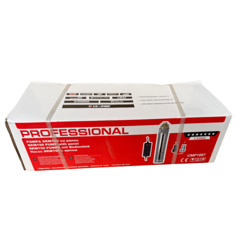 Pompa Submersibilă de Mare Adâncime CMP 1667 (4SKM-150), 1500W, Debit 5 m³/h, Refulare 160m [1]