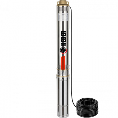 Truse, Scule de mana si unelte - Pompa submersibila, multietajata HEBER®, 1500 KW, cablu 15 metri, 8 turbine, 5000l/ora