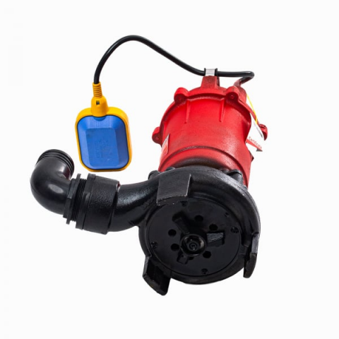 Pompa submersibila pentru apa murdara HEBER® cu cutit exterior, tocator si plutitor 2600 wati, 12 m cubi/ora [1]