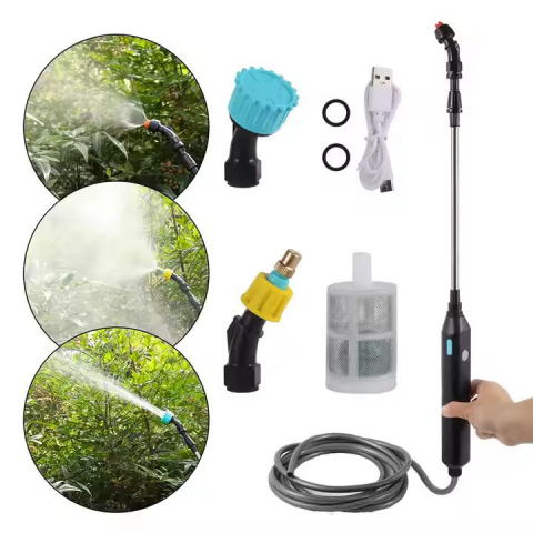 Gradina - Pulverizator electric reîncărcabil și portabilă pentru gradina (3 duze) 7.4v