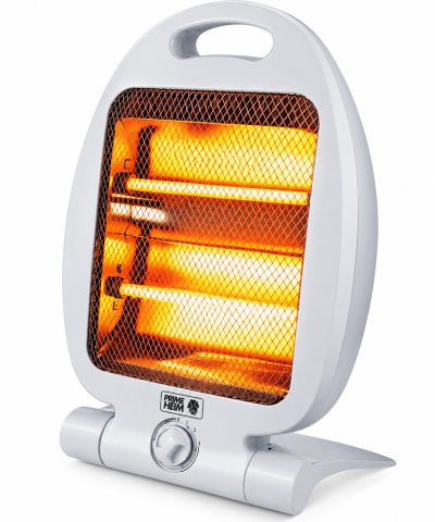Electrocasnice & Electronice - Radiator Electric cu Quartz Prime Heim, 800W, 2 Trepte de Incalzire, Termostat Reglabil, Protectie Supraincalzire