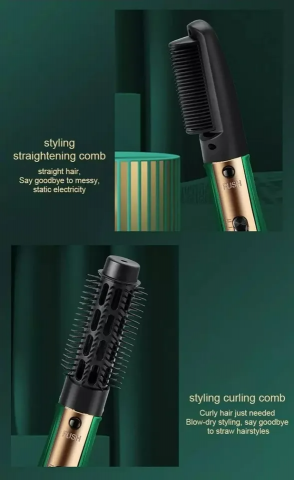 Remginton 3 in 1 Perie aer cald uscător de păr și perie de stil putere 3000w [2]