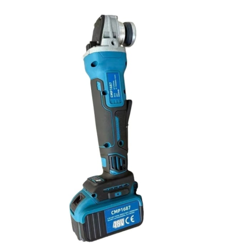 Set Trusa autofiletanta cu percutie si Flex Polizor unghiular 125MM, 2 acumulatori 48V, 8Ah,valiza transport CAMPION PROFESSIONAL [2]