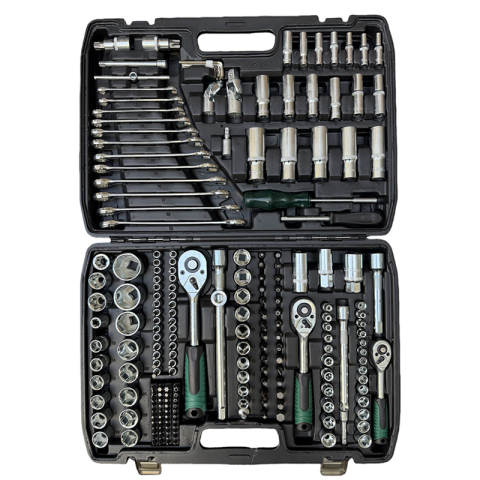 Truse, Scule de mana si unelte - Set trusa chei 216 piese Campion, tubulare 1/4 inch, 3/8 inch, 1/2 inch, combinatii si biti, solutia completa pentru profesionisti