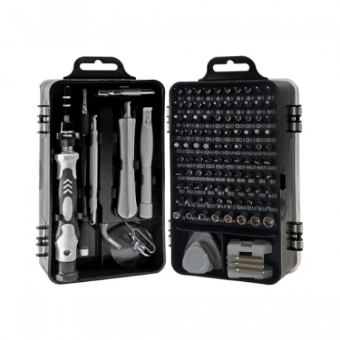 Set trusa hobby cu 122 piese pentru reparatie telefon, tablete sau laptop [0]