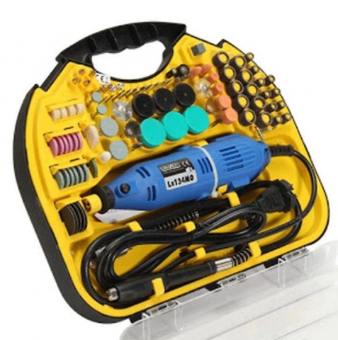 Truse, Scule de mana si unelte - Set trusa minifreza tip biax – 117 piese