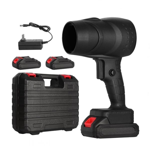 Accesorii auto - Suflanta aer portabila, indepartare apa, praf si zapada, 555 metri cubi negru