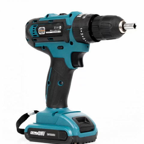 Trusa bormasina cu percutie 48V, 2 acumulatori, incarcator, 30 accesorii [5]