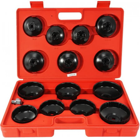 Accesorii auto - Trusa chei filtru de ulei 15 piese