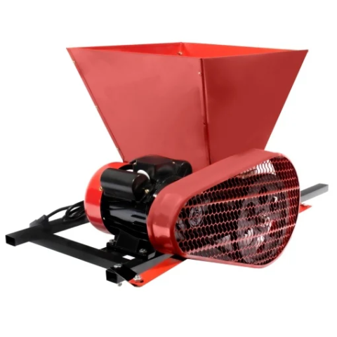 Accesorii bucatarie - Zdrobitor Electric pentru Struguri Heber® HGP-60, 2200W, 550 kg/h, Cuvă 30L, 2900 RPM