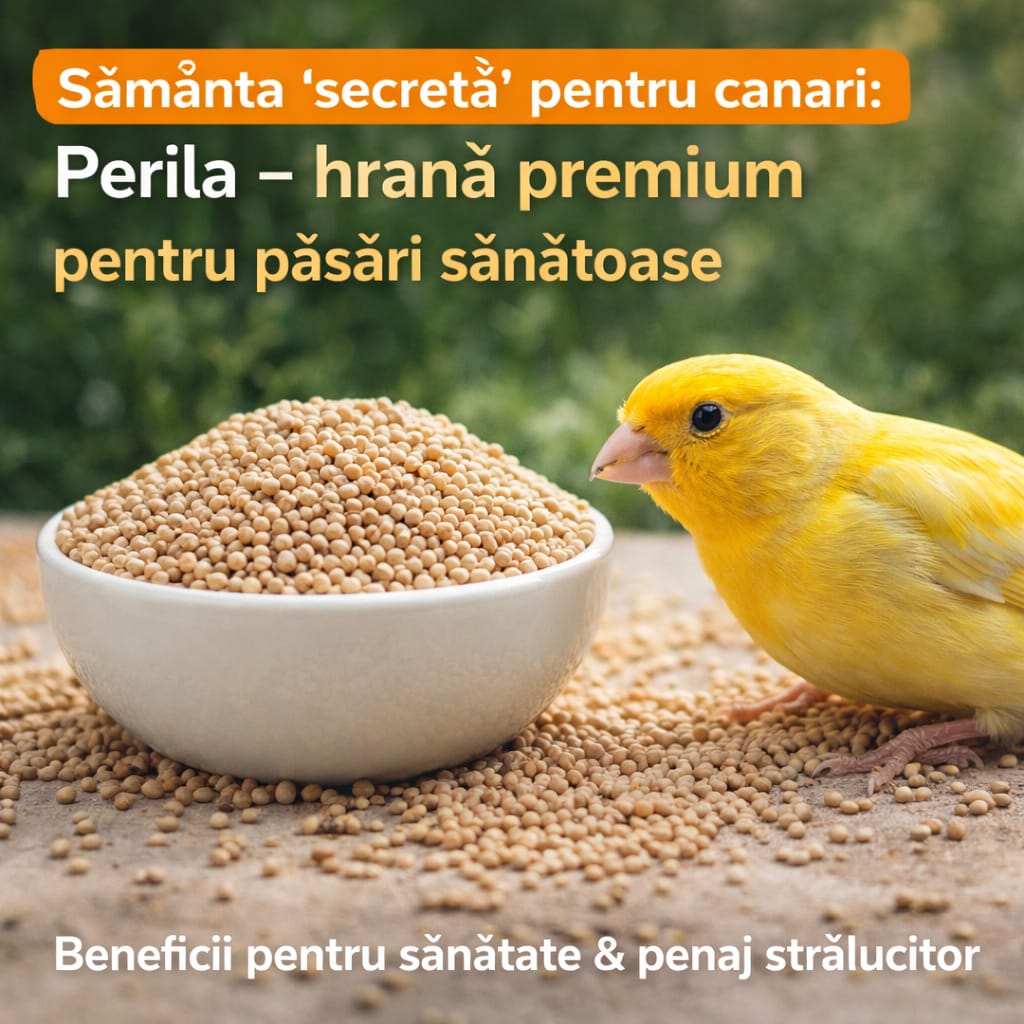 Sămânța secretă pentru canari: Perilla – beneficii și cum se administrează