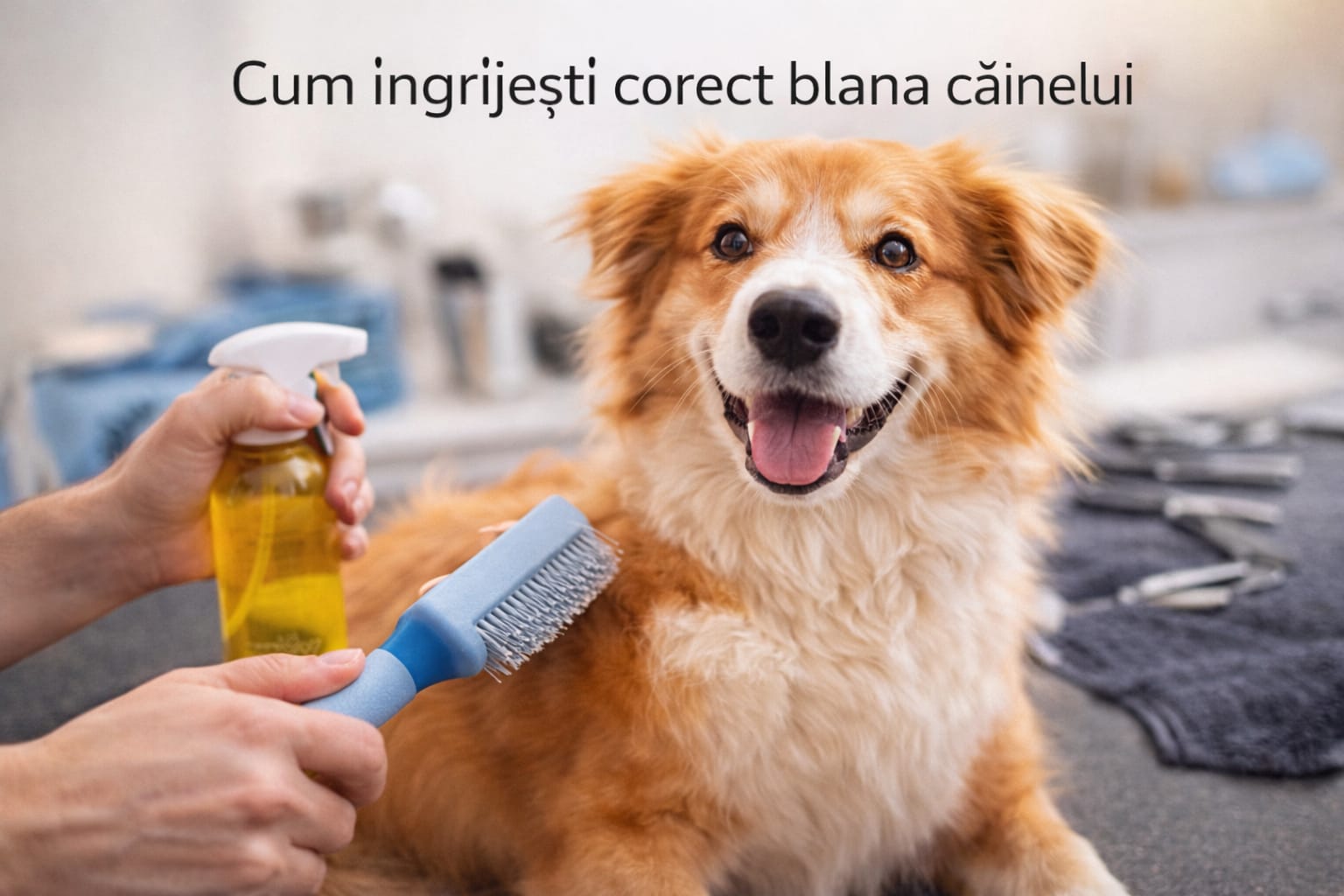 Cum îngrijești corect blana câinelui