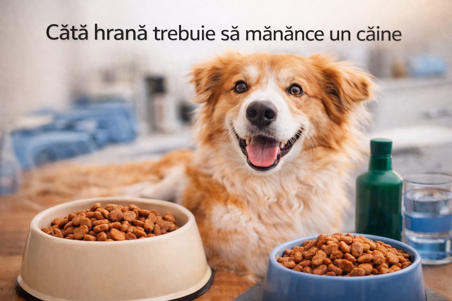 Câtă hrană trebuie să mănânce un câine pe zi