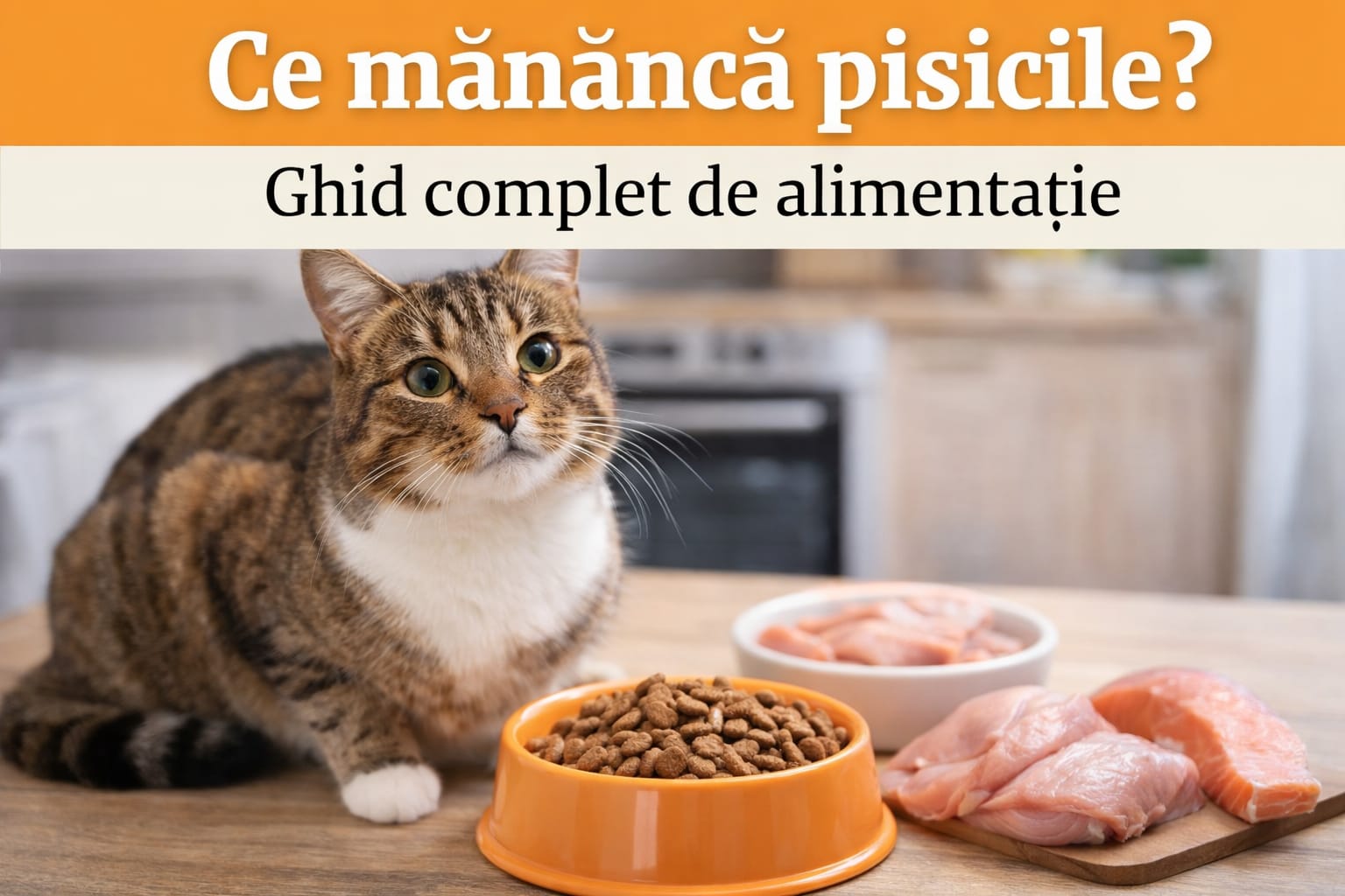 Ce mănâncă pisicile – Ghid complet de alimentație pentru pisici