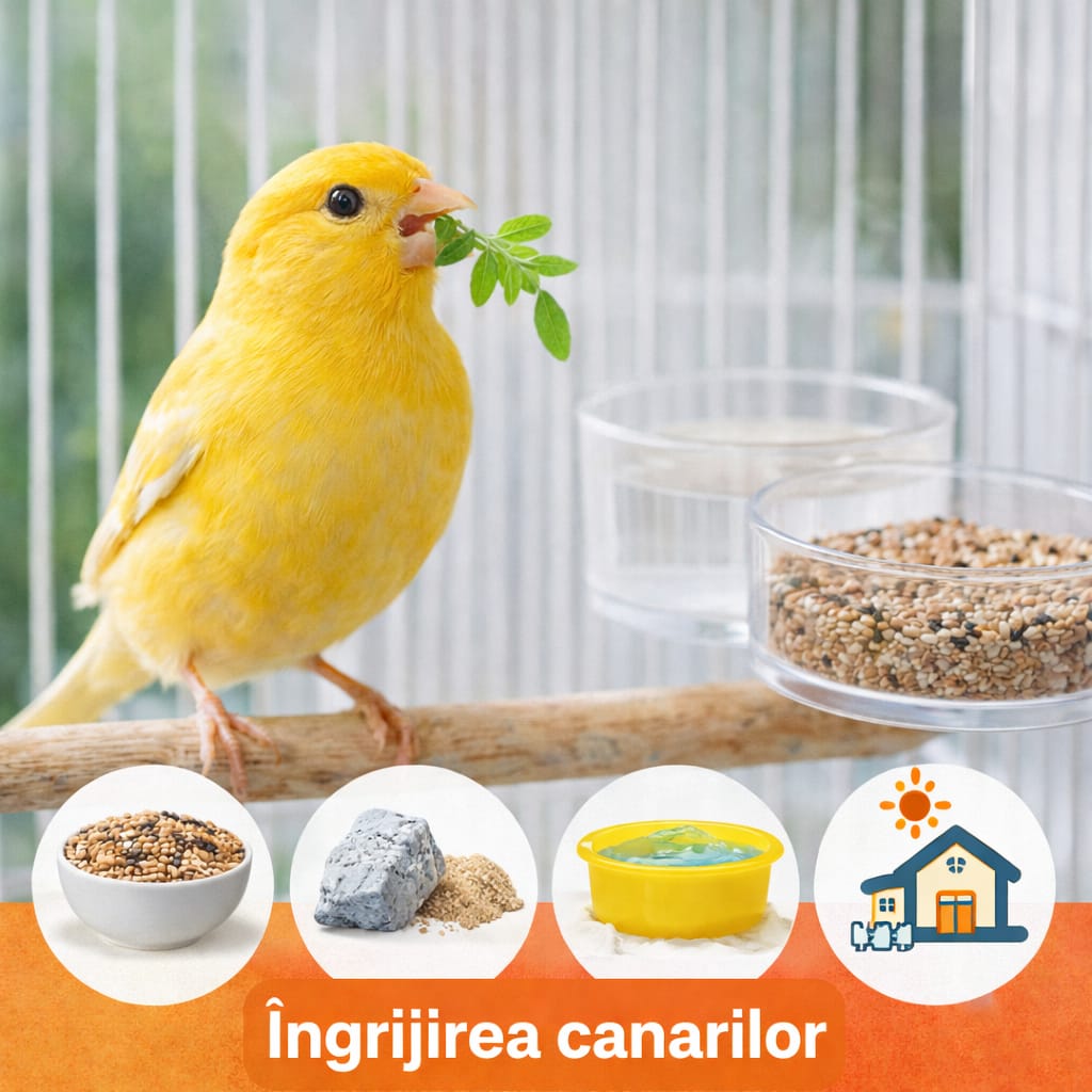 Cum se ingrijeste un canar