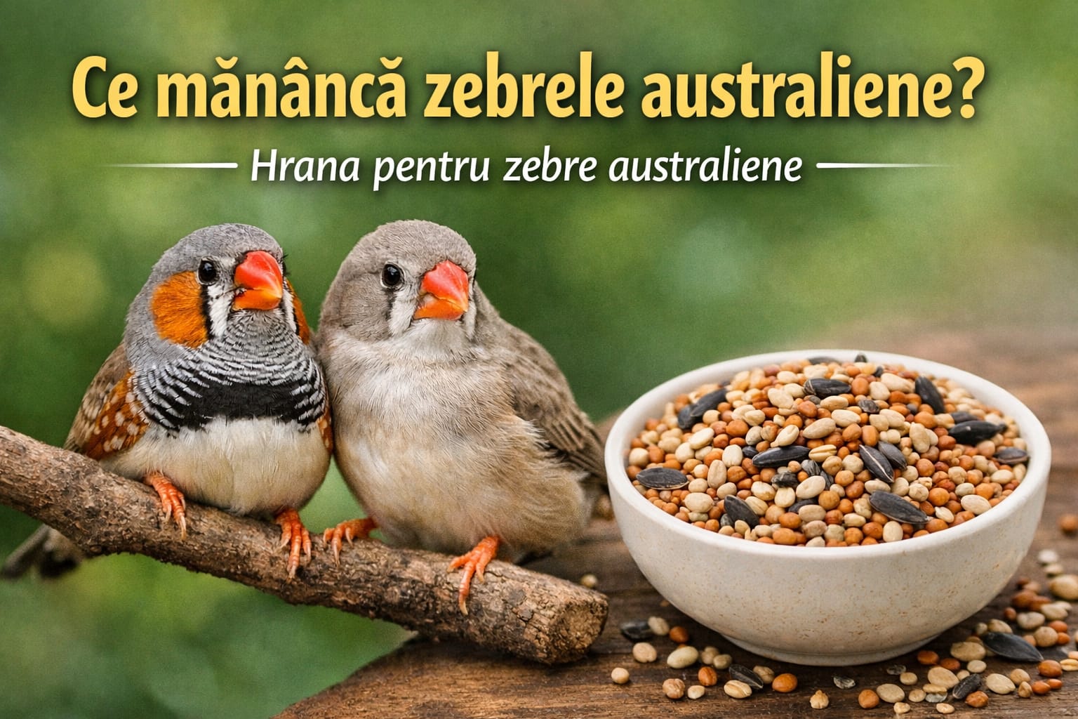 Ce mananca zebrele australiene? Ghid complet de ingrijire si hrana