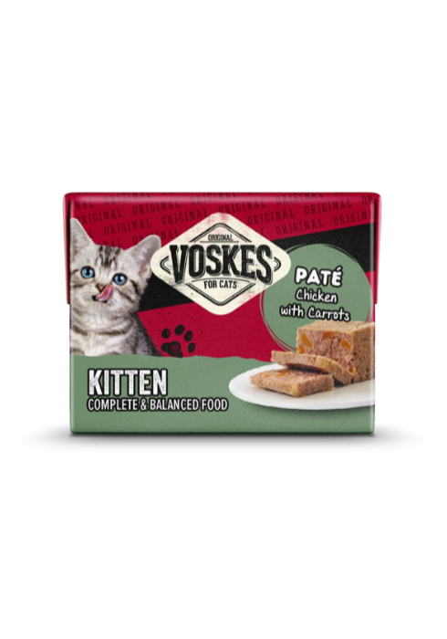 Hrana umeda pentru pisici  junior pate pui si morcov 85 gr Kitten [2]