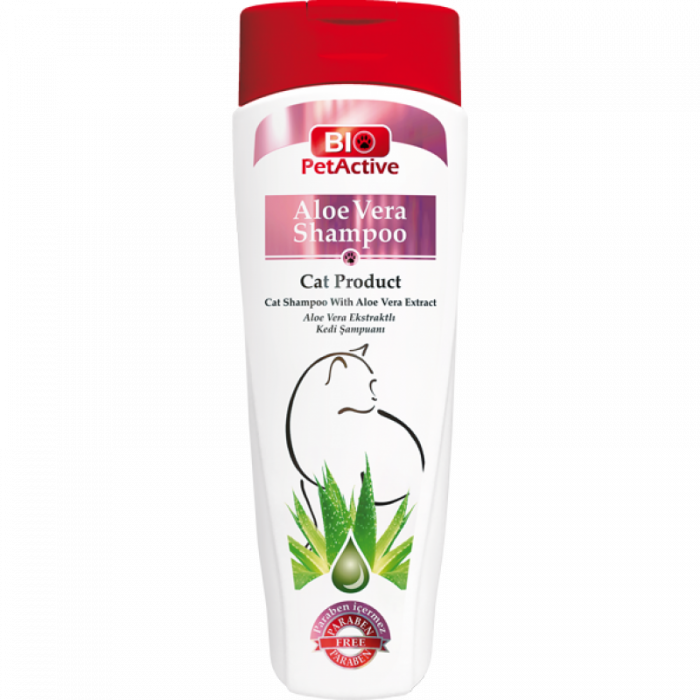 Bio PetActive Aloe Vera Shampoo Cat 400 ml [1]