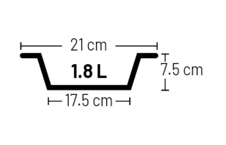 Bol  inox Ezra 1800 ml [3]