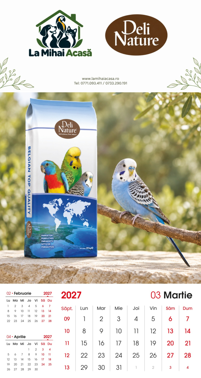 Calendar de perete Deli Nature 2027 [3]