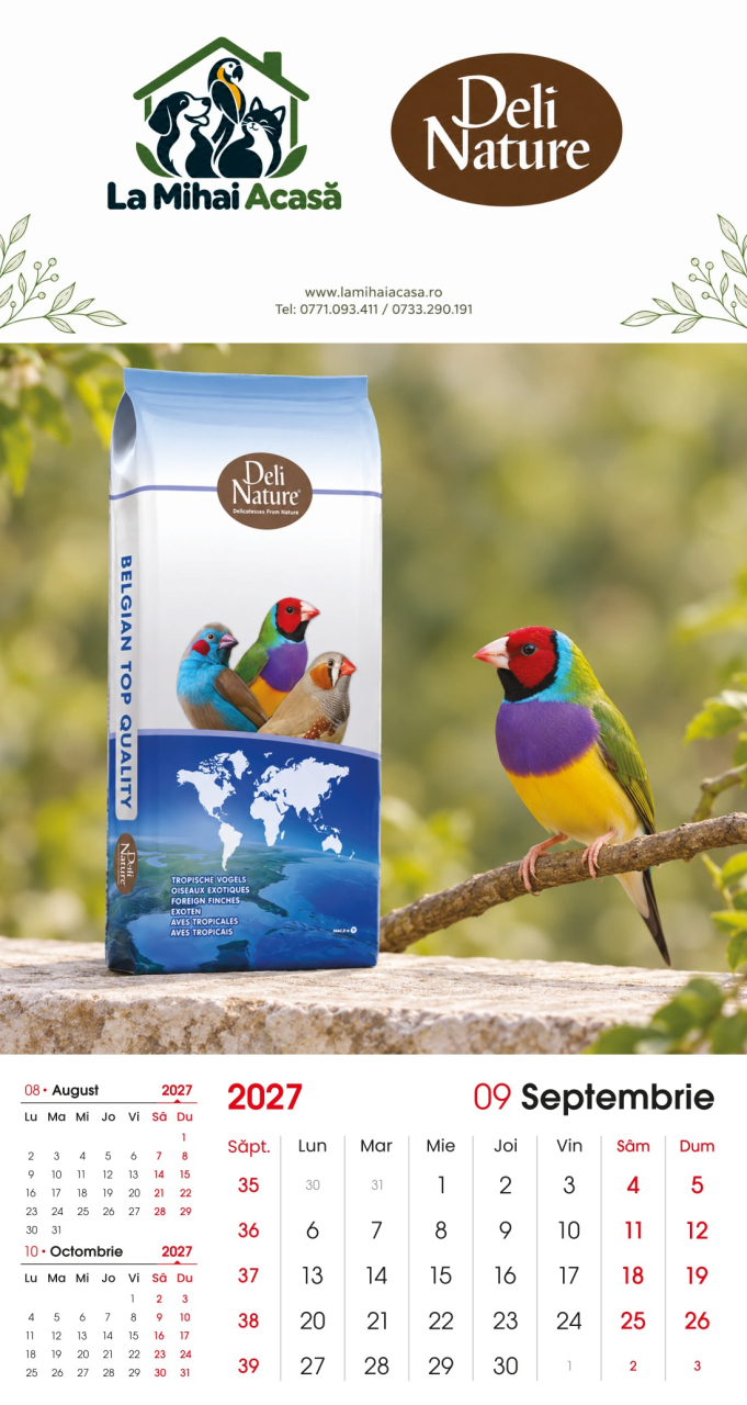 Calendar de perete Deli Nature 2027 [9]