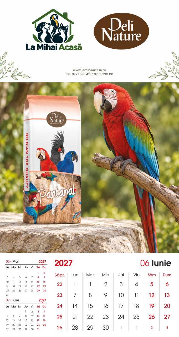 Calendar de perete Deli Nature 2027 [6]
