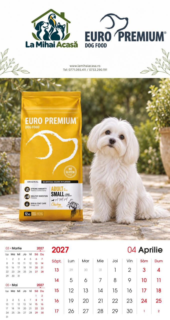 Calendar de perete Euro Premium 2027 [4]
