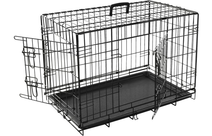 Cusca transport din metal negru S 43*63*49 cm [3]