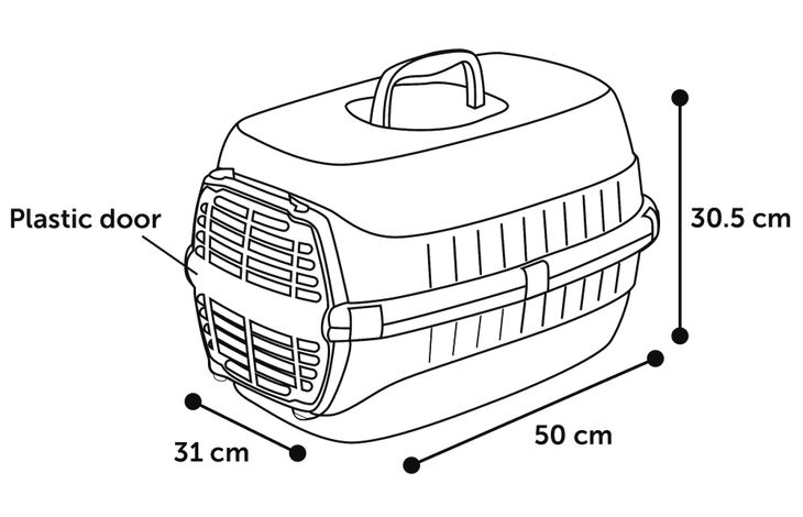 Cusca transport Noah 32x49x29.5 cm [3]
