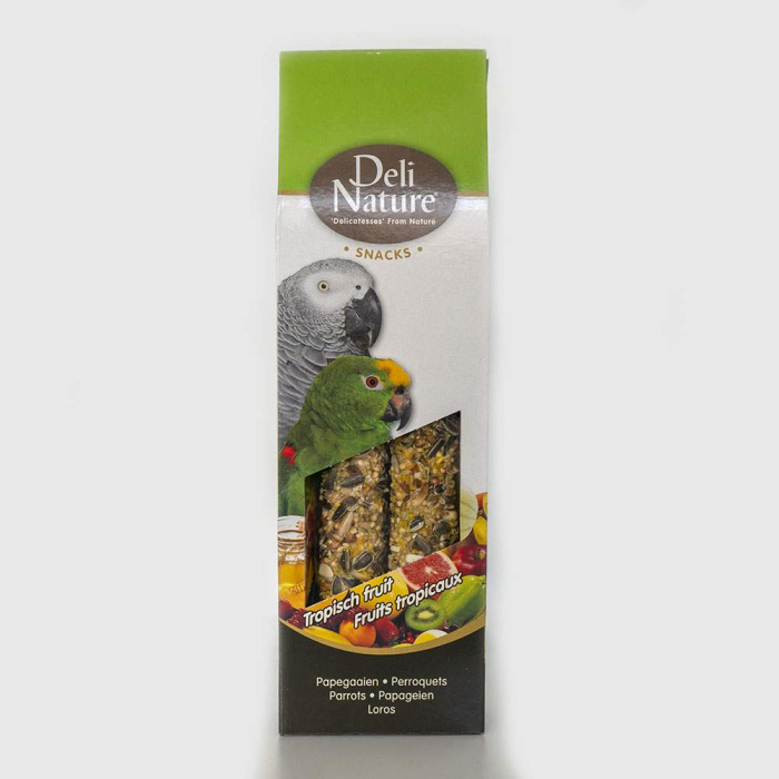 Deli Nature Snacks Mix Fructe Tropicale Papagali 130 gr [1]