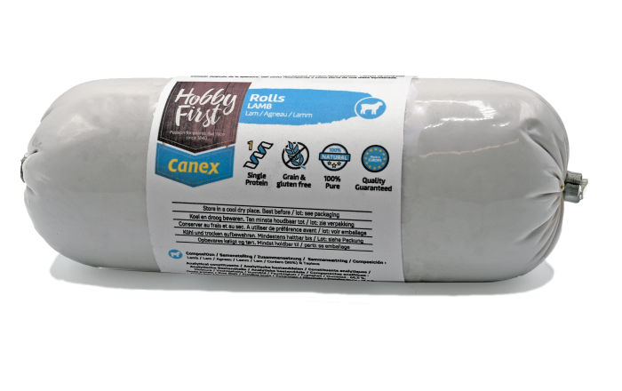 Hobby First Canex High Protein Rolls Lamb (Miel) 400 gr [2]