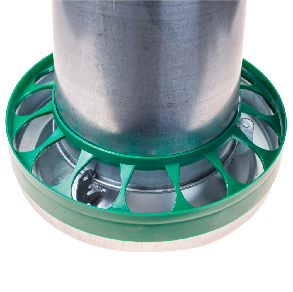 Hranitor zincat pasari 10 kg palarie ploaie [3]