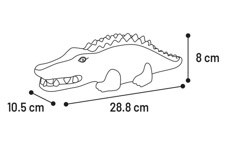 Jucarie Latex Crocodil [3]