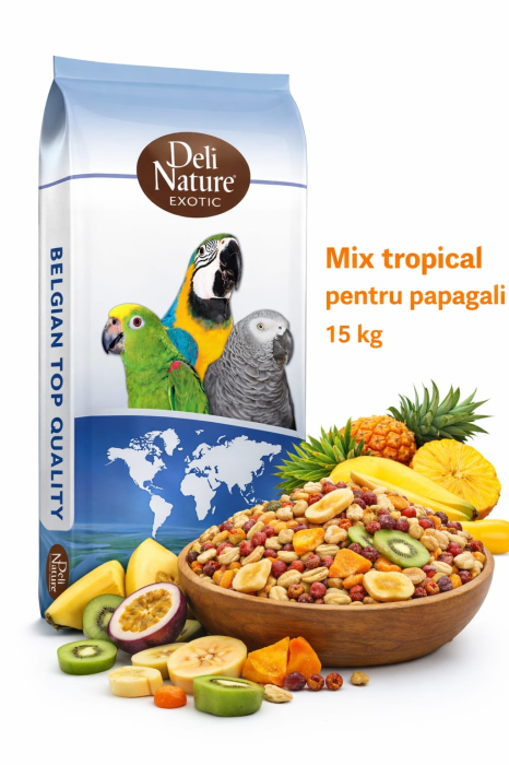 Papagali fructe tropicale Deli Nature sac 15 kg [4]