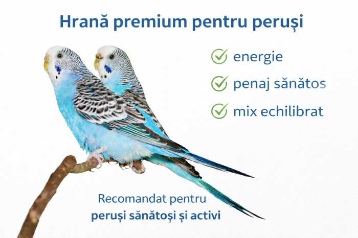 Hrana premium pentru perusi Deli Nature - mix echilibrat pentru sanatate [3]