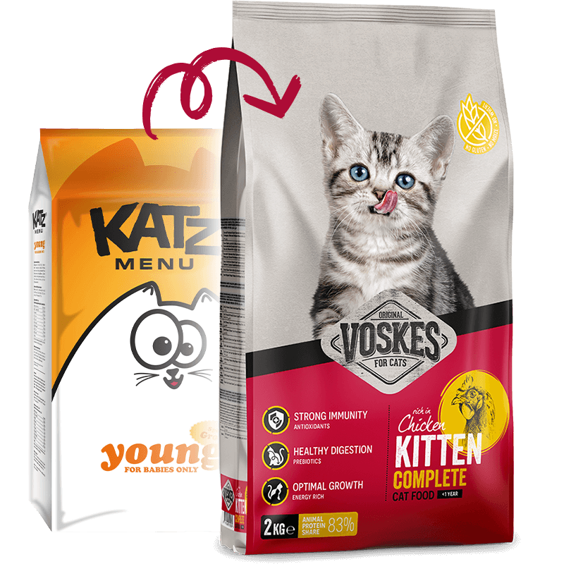 Voskes Kitten Complete Chicken [2]