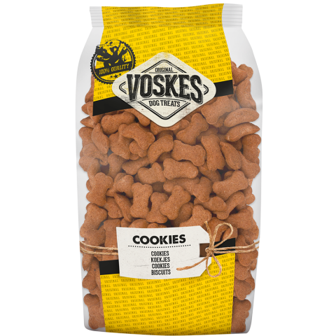 Recompense Câini - Biscuiti Voskes cu aroma de afumat 400 gr