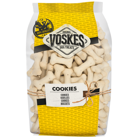 Recompense Câini - Biscuiti Voskes  cu aroma de vanile 400 gr