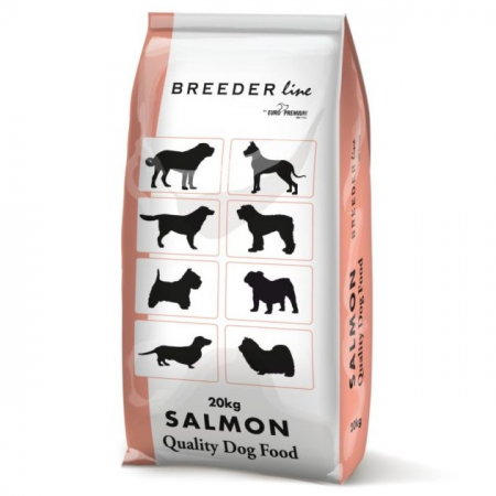 Câini - Hrana uscata caini cu probleme digestive Breeder Line cu Somon 20 kg