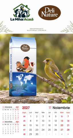 Calendar de perete Deli Nature 2027 [10]
