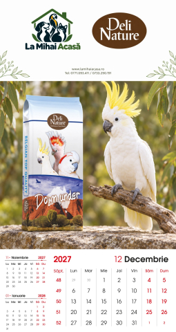 Calendar de perete Deli Nature 2027 [11]