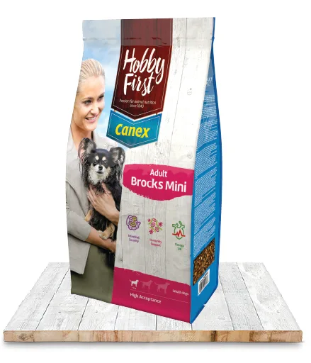 Hrană uscată Câini - Hobby First Canex Mini  Adult-Brocks