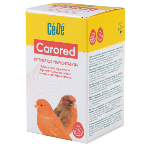 Pasări Exotice - CéDé Carored 100 gr - factor rosu pentru pasari