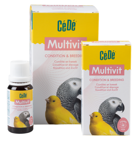 Pasări Exotice - CéDé Multivit 20 ml – multivitamine pentru păsări